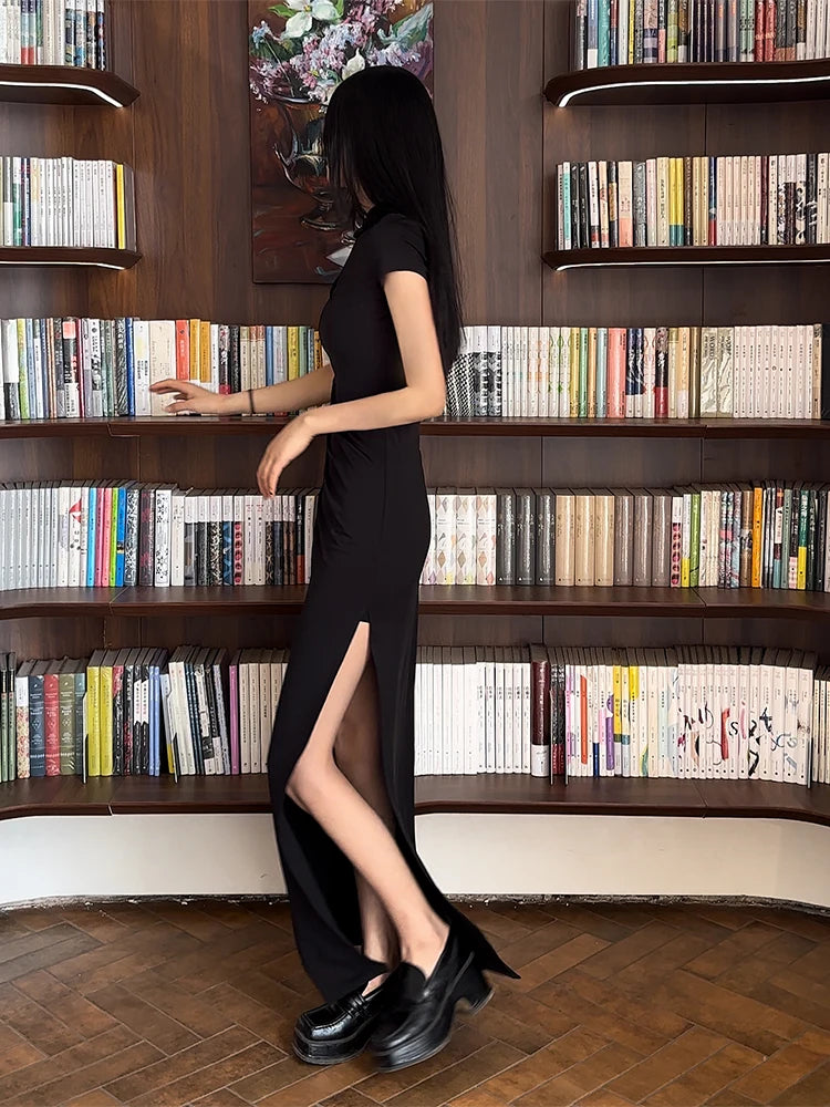 Split Midi Dress