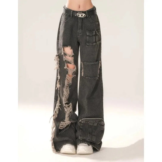 Ripped Black Jeans