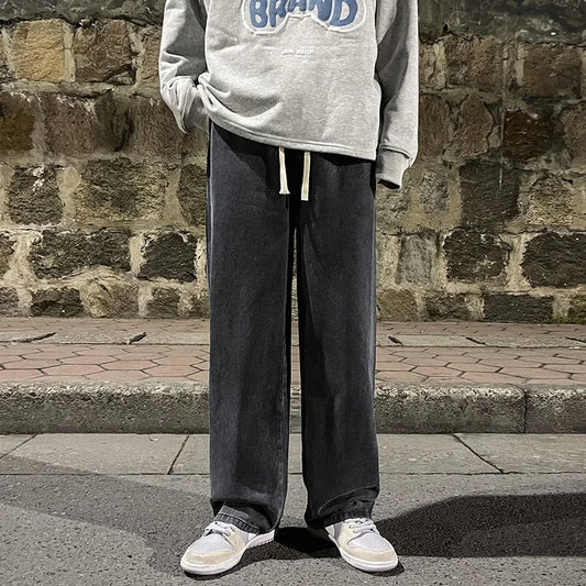 Drape Loose Jeans