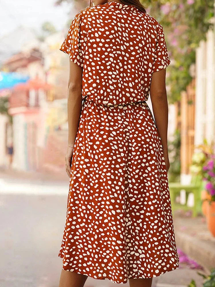 Vintage Floral Dress