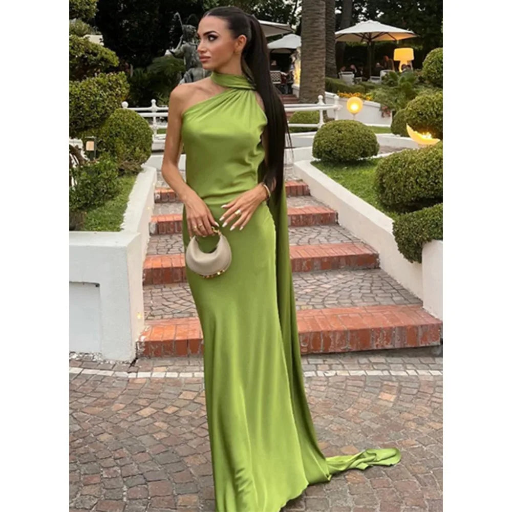 Silk Satin Dress