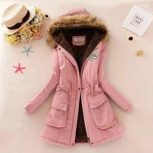 Embroidery Hooded Jacket