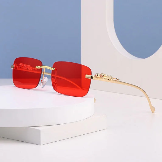 Rimless Square Glasses