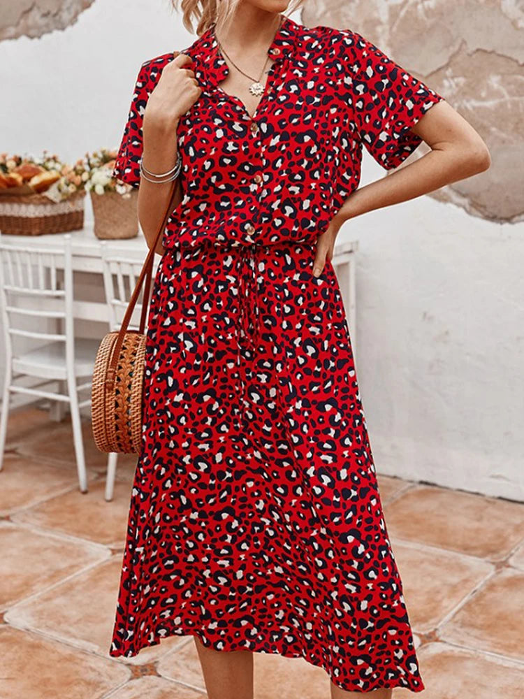Vintage Floral Dress