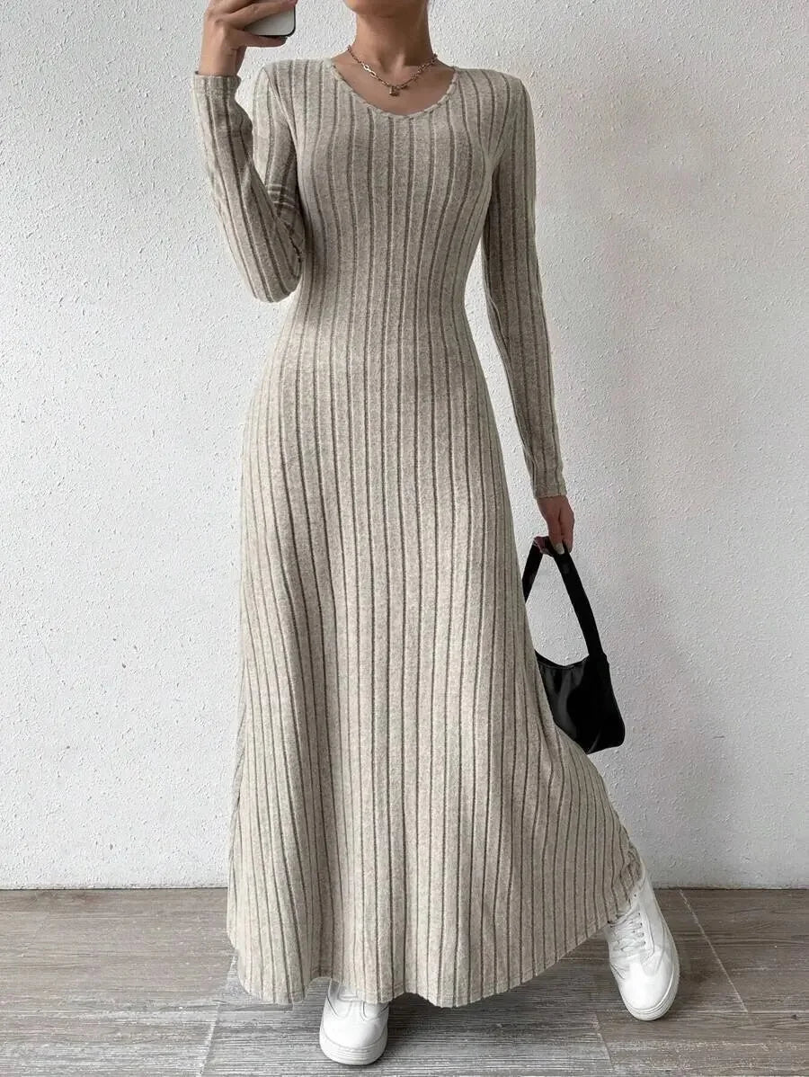 Knitted A-Line Dress