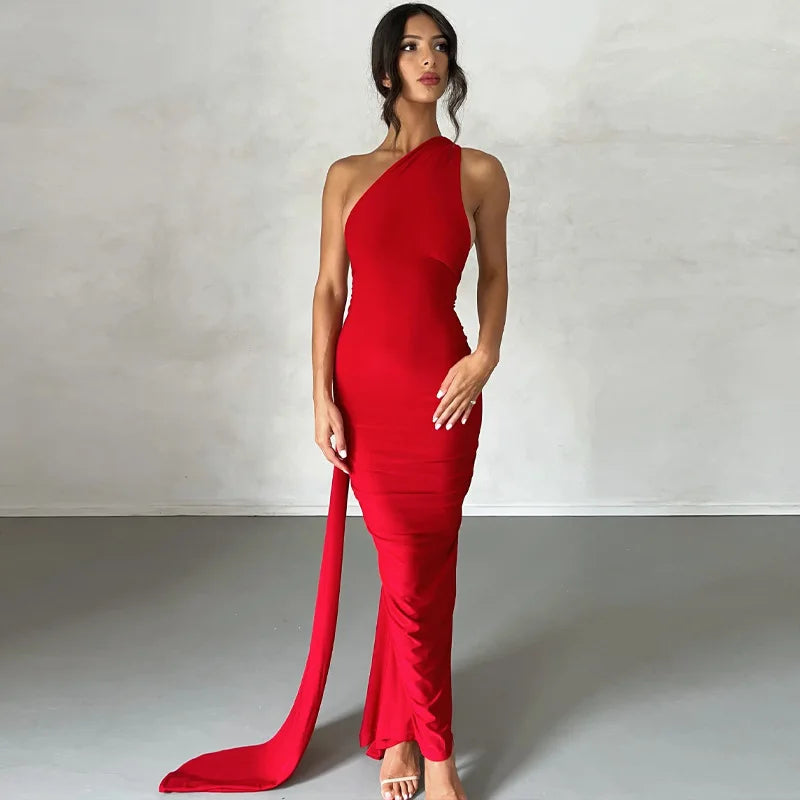 One Shoulder Dress