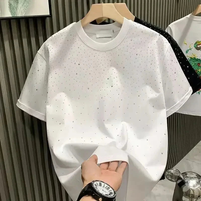 Rhinestone Rivet T-shirt