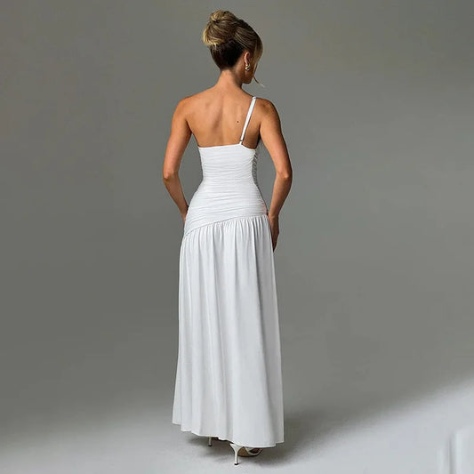 Elegant One-Shoulder Dress