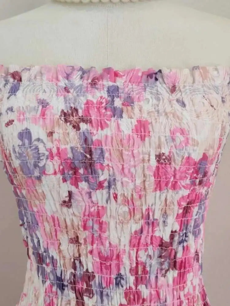 Embroidery Floral Dress