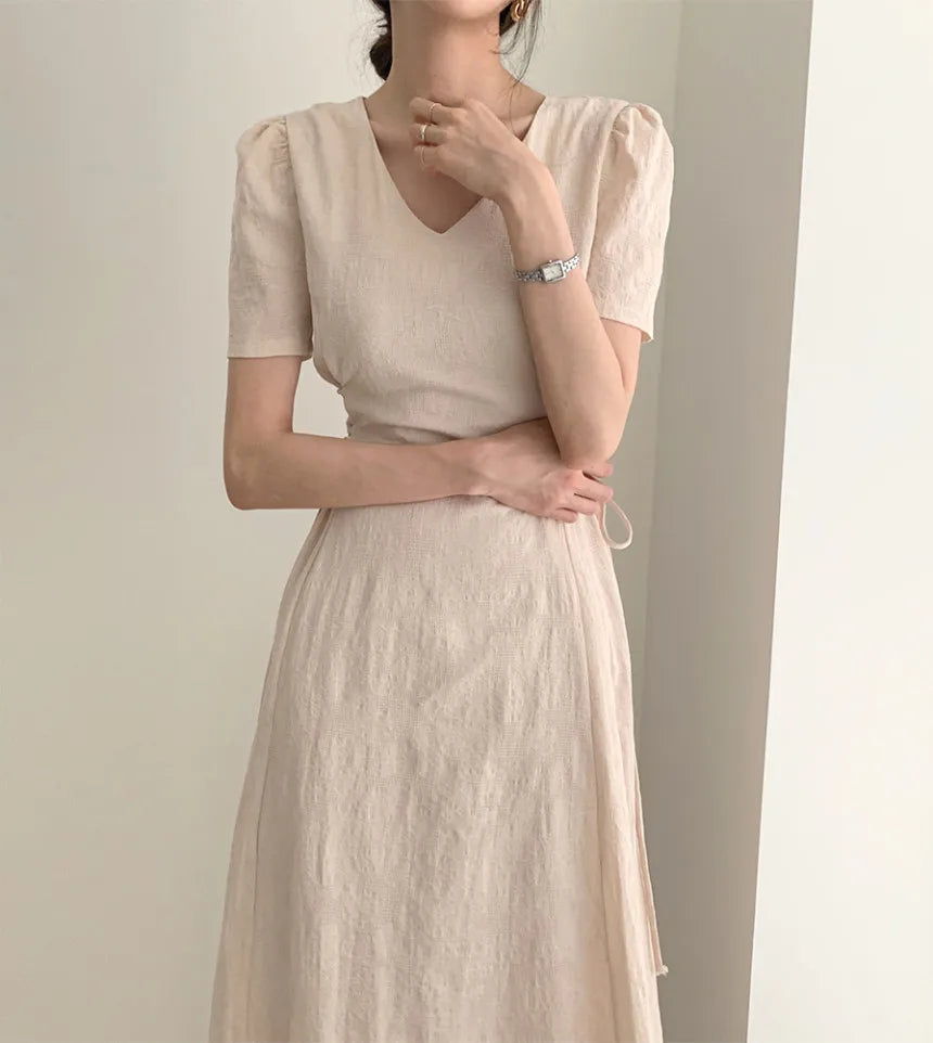 Cotton Linen Dress