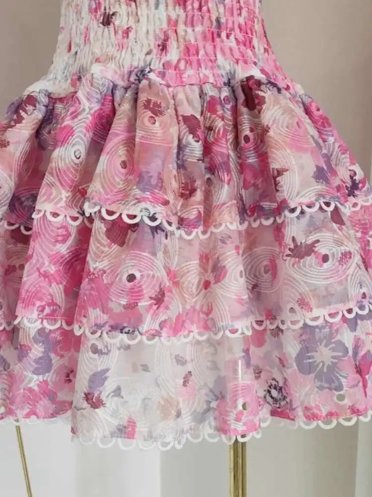 Embroidery Floral Dress