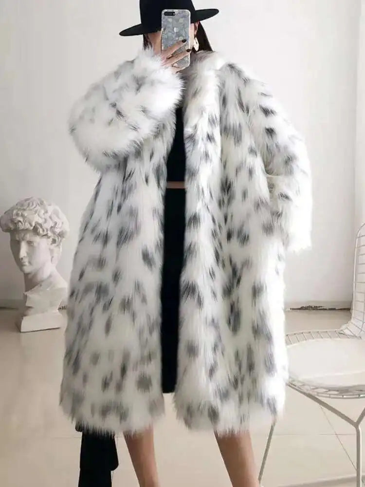 Leopard Print Coat