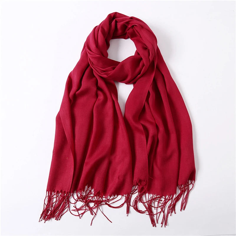 Cashmere Tassel Scarf