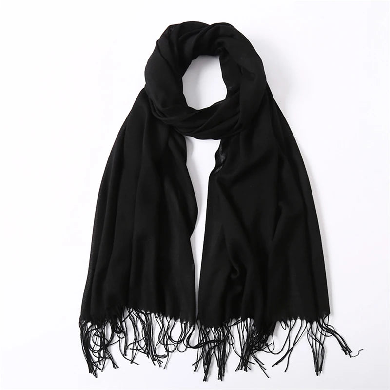 Cashmere Tassel Scarf