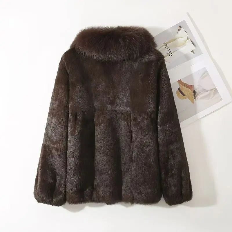 Short Rabbit Coat